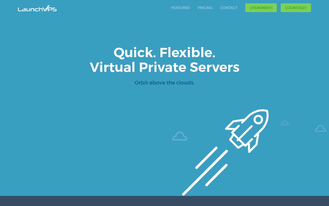 LaunchVPS 官网截图